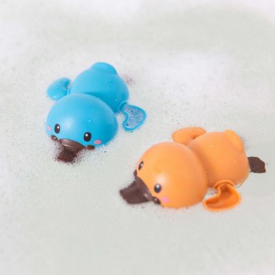 Lot de 2 jouets de bain Ornithorynques de course