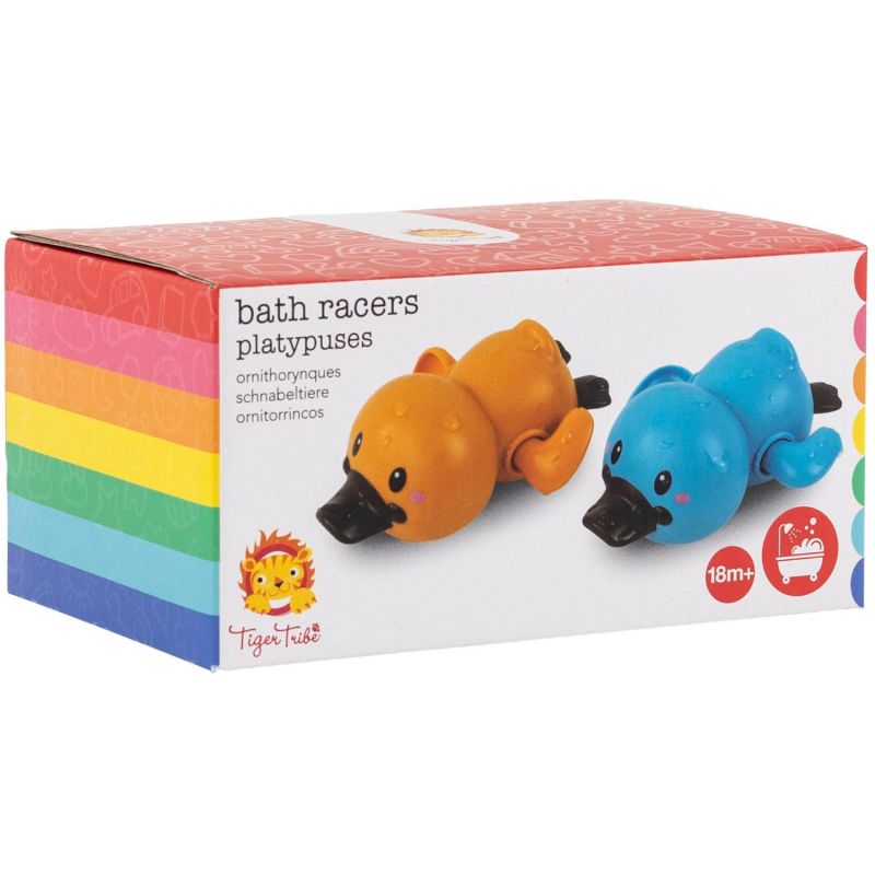 Lot de 2 jouets de bain Ornithorynques de course Tiger Tribe Packaging 7