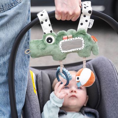 Jouet d'éveil à suspendre Croco Vert