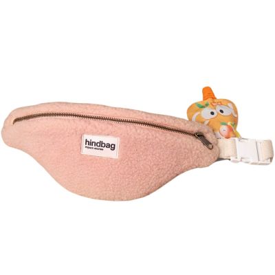 Sac banane enfant Augustin Teddy Rose poudrée Hindbag