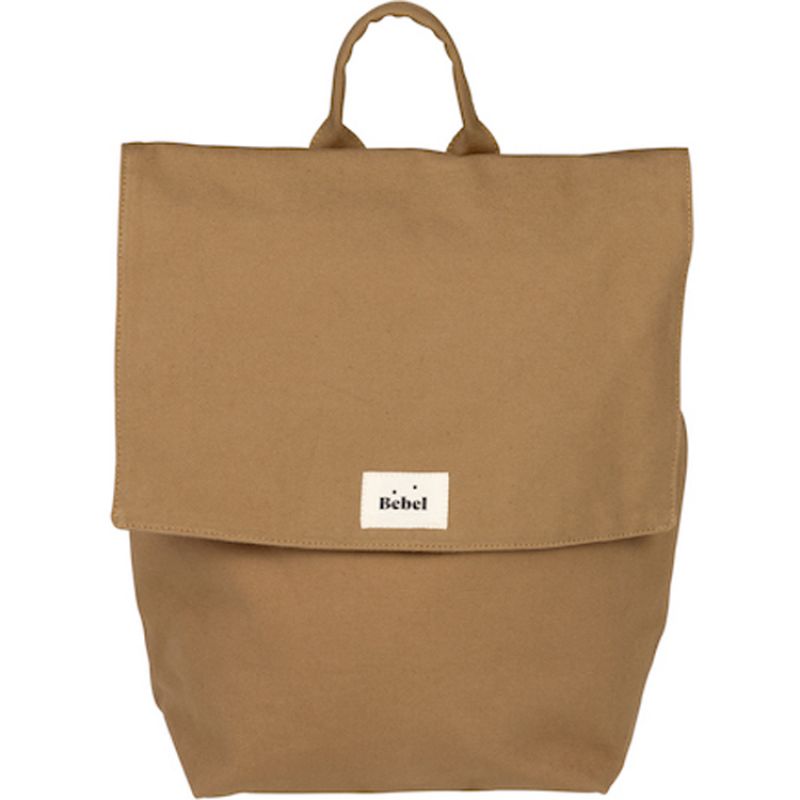 Sac à dos à langer Nomade camel BEBEL