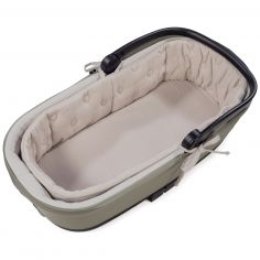 Housse de nacelle avec tiges + Drap-housse pour nacelle Sintra Beige - Walking Mum