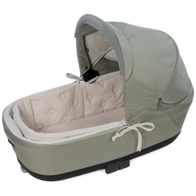 Housse de nacelle avec tiges + Drap-housse pour nacelle Sintra Beige