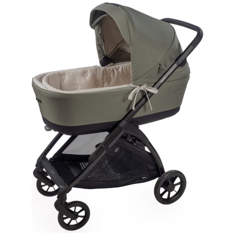 Housse de nacelle avec tiges + Drap-housse pour nacelle Sintra Beige Walking Mum Produit 4