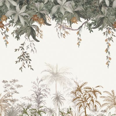 Papier peint Jungle Indonésienne (10 m) Lilipinso