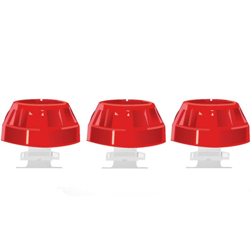 Lot de trois bouchons pour gourdes réutilisables Squizz Squiz