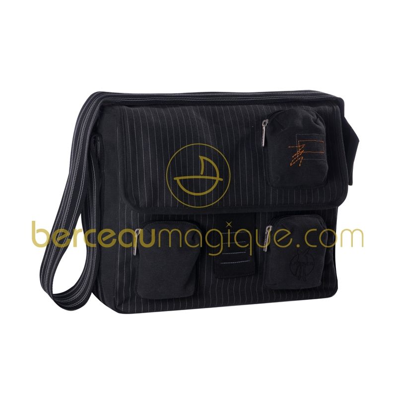 Sac à langer Vintage Square Pinstripe Lässig