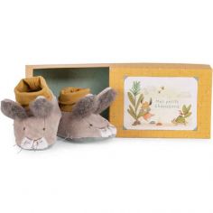 Chaussons lapin Trois petits lapins (0-6 mois)