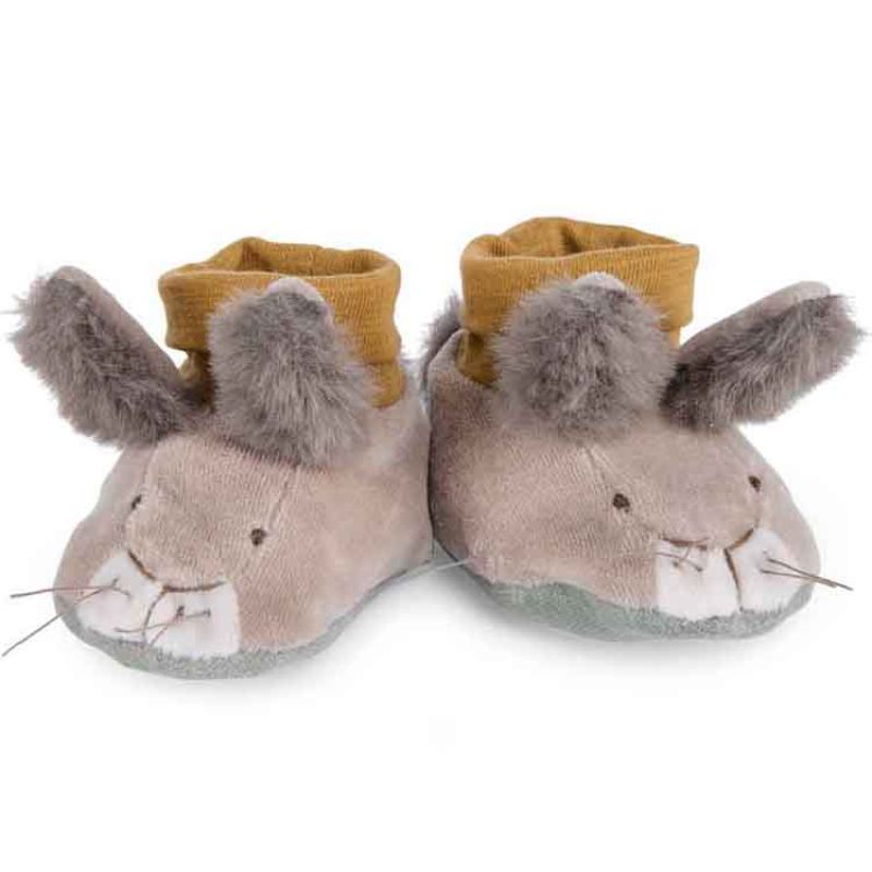 Chaussons lapin Trois petits lapins (0-6 mois) Moulin Roty Produit 1 grande taille