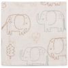 Lot de 3 mini langes en gaze de coton Elephant Tales (31 x 31 cm) Jollein Produit 3