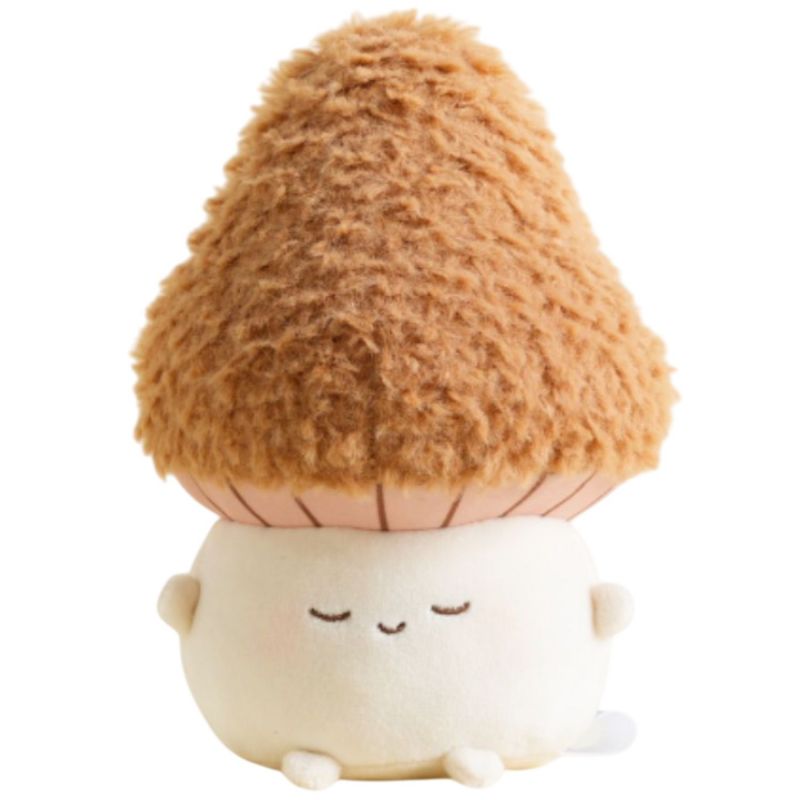 Porte-clé peluche Champignon Morille (15 cm) Bazuuyu Produit 1