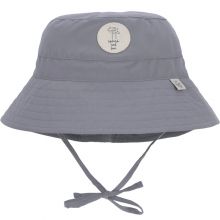 Chapeau anti-UV gris (7-18 mois, taille : 46/49 cm)  par Lässig 