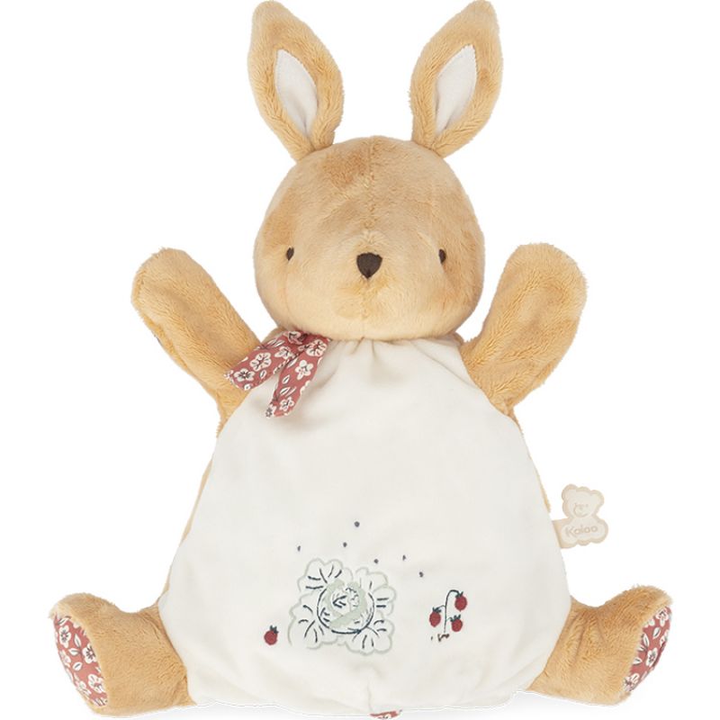 Doudou marionnette lapin (24 cm) Kaloo