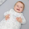 Gigoteuse Toile de Jouy gris (3-9 mois) Tartine et Chocolat Ambiance 4