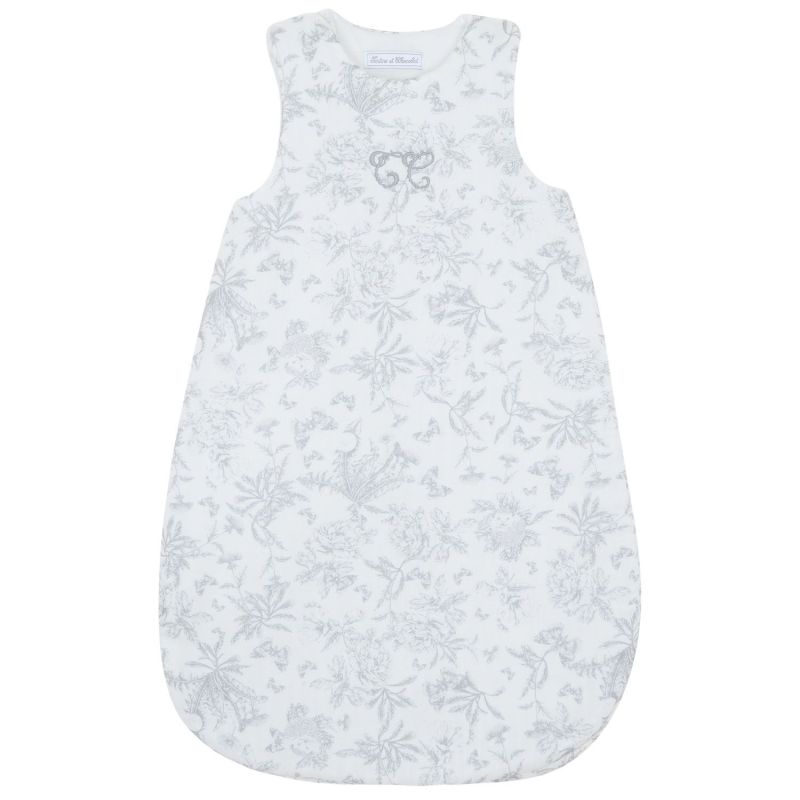 Gigoteuse Toile de Jouy gris (3-9 mois) Tartine et Chocolat Produit 1