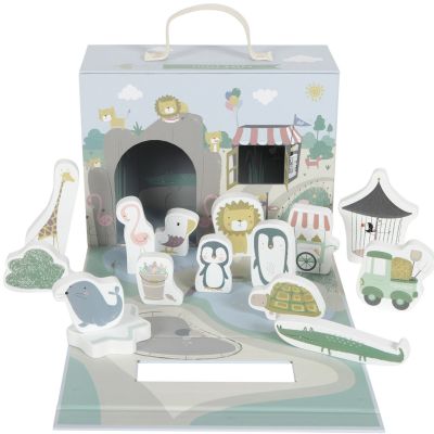 Valisette de jeu Zoo Little Dutch