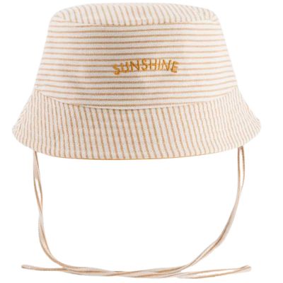 Bob bébé réversible Sunshine jaune (3-6 mois)