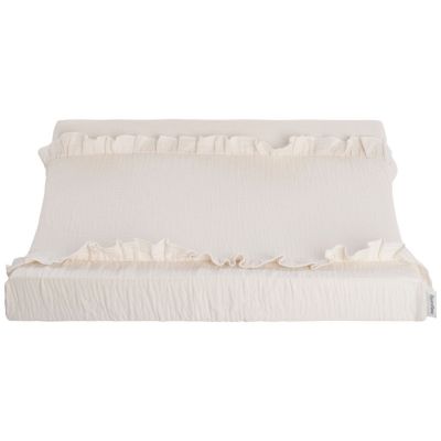 Housse de matelas à langer Calm Warm Linen (45 x 70 cm)  par Baby's Only