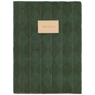 Protège-carnet de santé Hyde Park Forest Green Diamonds Nobodinoz