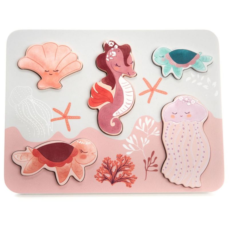 Puzzle Venus la méduse (6 pièces) Amadeus Les Petits
