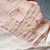 Bracelet Lovely nacre coeur (plaqué or jaune)  par Petits trésors