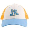 Casquette enfant trucker Costa del Fun bleu et jaune (3-6 ans) Chamaye Produit 3
