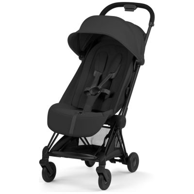 COŸA Style 2026 Poussette ultra-compacte et Châssis Matt Black Sepia Black
