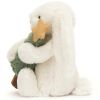 Peluche Bashful Lapin avec sapin de Noël (18 cm) Jellycat Produit 3