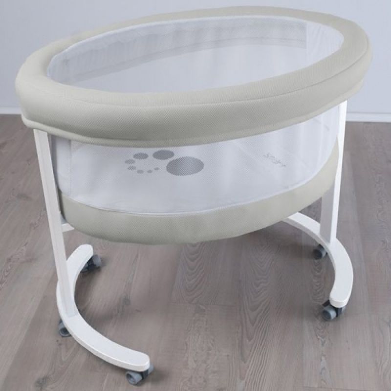 Berceau Smart Fresh panier Moïse beige avec support au choix Micuna