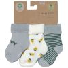 Lot de 3 chaussettes Terry Citron bleu clair (taille 12-15)  par Lässig 