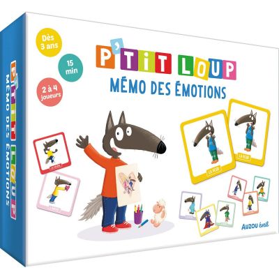 P'tit Loup Mon mémo des émotions