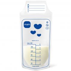 Lot de 25 sachets de conservation (180 ml) - MAM