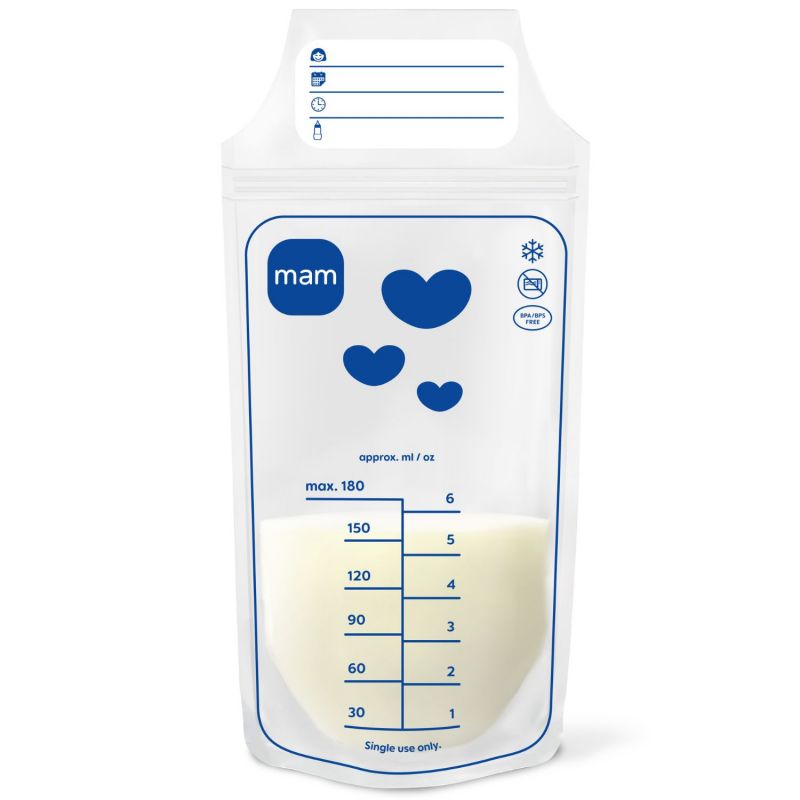 Lot de 25 sachets de conservation (180 ml) MAM Produit 1