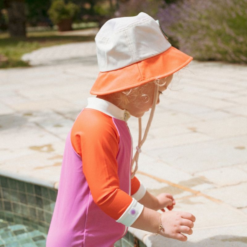 Bob anti-UV Vibe Orange (4-7 ans) KI et LA Ambiance 9