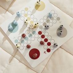 Jeu de Petits chevaux en bois Edvin