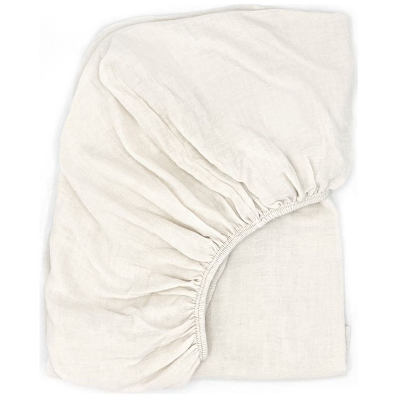 Drap housse Ivory Powder (60 x 120 cm) Babyshower Produit 1