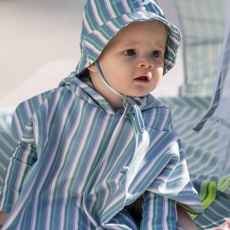 Poncho de plage Rayures Walking Mum Ambiance 5