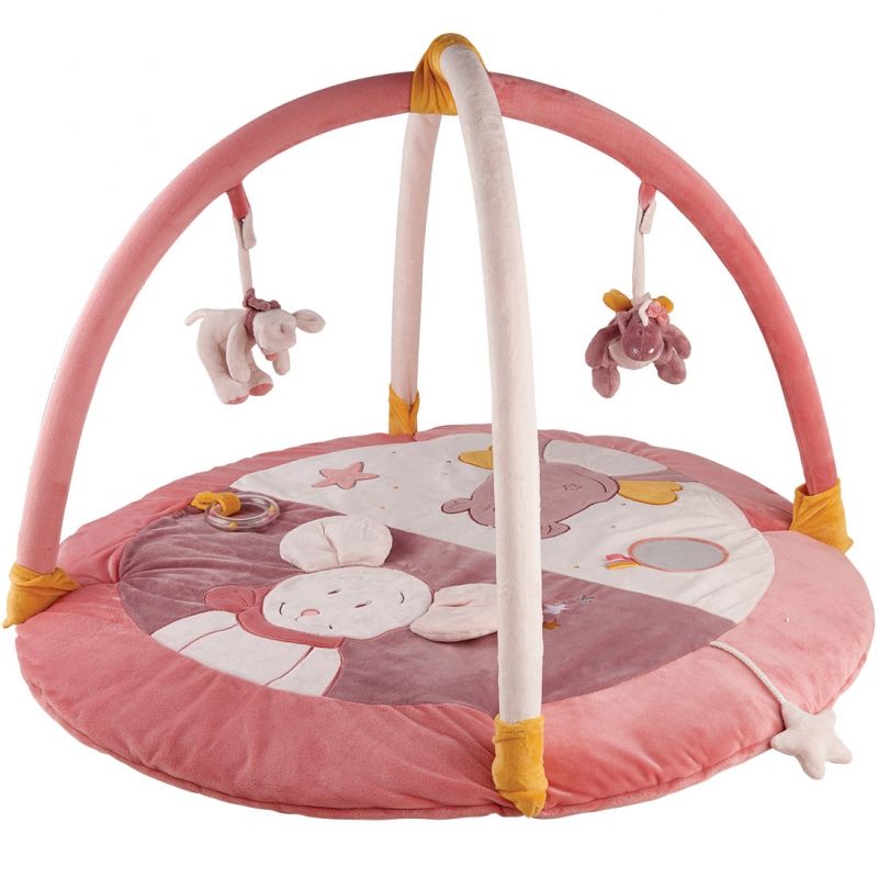 Tapis d'éveil avec arches Mia et Victoria (85 x 85 cm) Noukie's