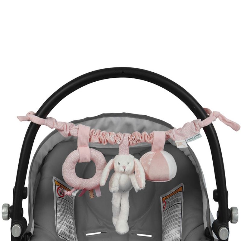 Chaîne d'activités lapin Adventure pink Little Dutch