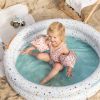Brassards de natation Léopard vieux rose (0-2 ans)  par Swim Essentials