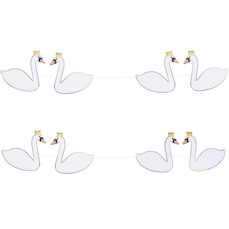 Guirlande en papier Cygne My Little Day