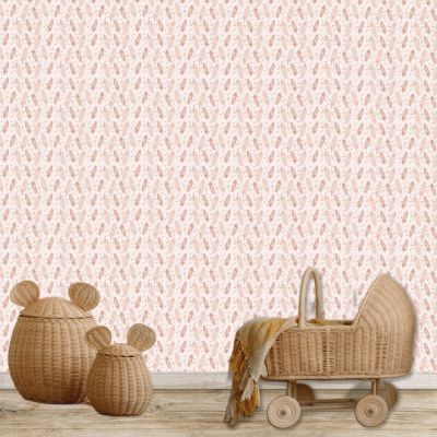 Lé unique papier peint Motif Sofia Charlie et Suzie