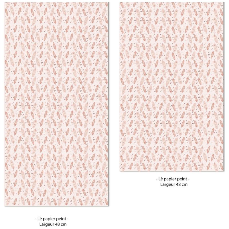 Lé unique papier peint Motif Sofia Charlie et Suzie Produit 2