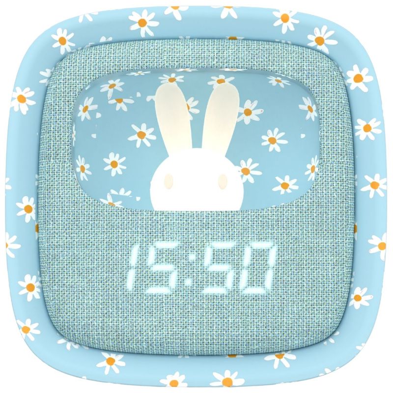 Réveil 2 en 1 Billy Blue Flower MOB Produit 1