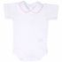 Body col rose manches courtes (1 mois : 56 cm) - Cambrass Body col rose manches courtes (1 mois : 56 cm) - Cambrass