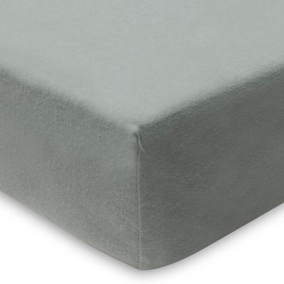 Drap housse en jersey Ash Green (70 x 140 cm)