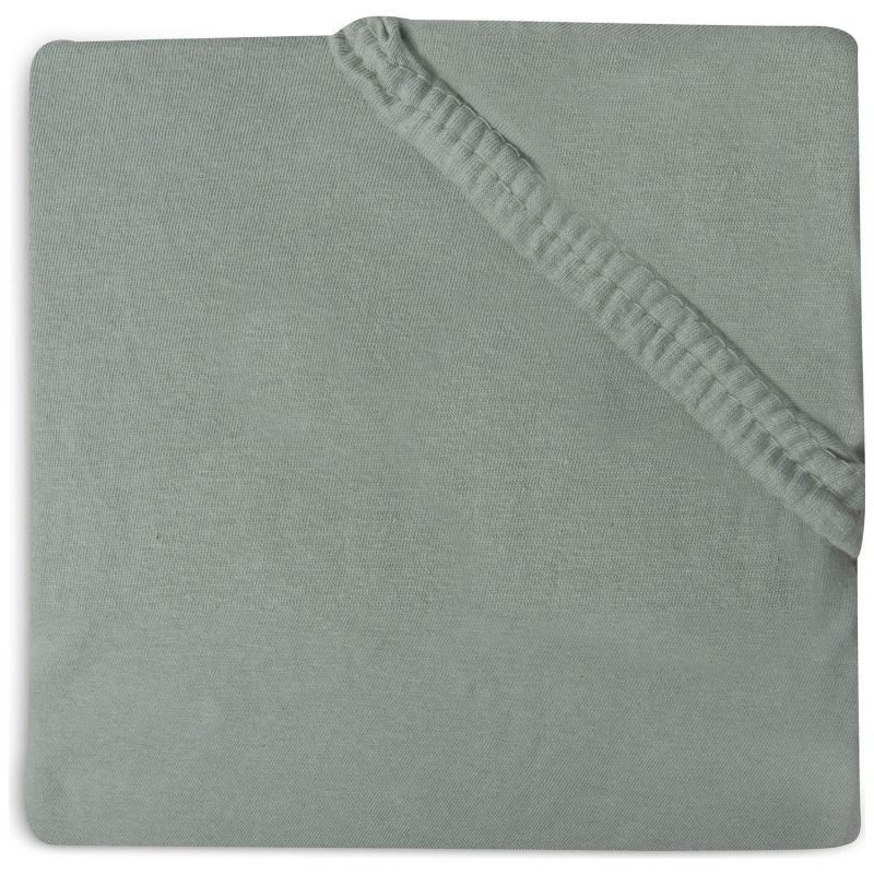 Drap housse en jersey Ash Green (70 x 140 cm) Jollein Produit 1