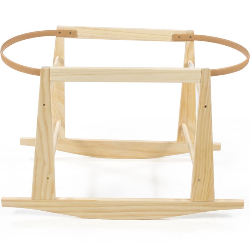 Support de couffin en bois naturel Pasito a pasito
