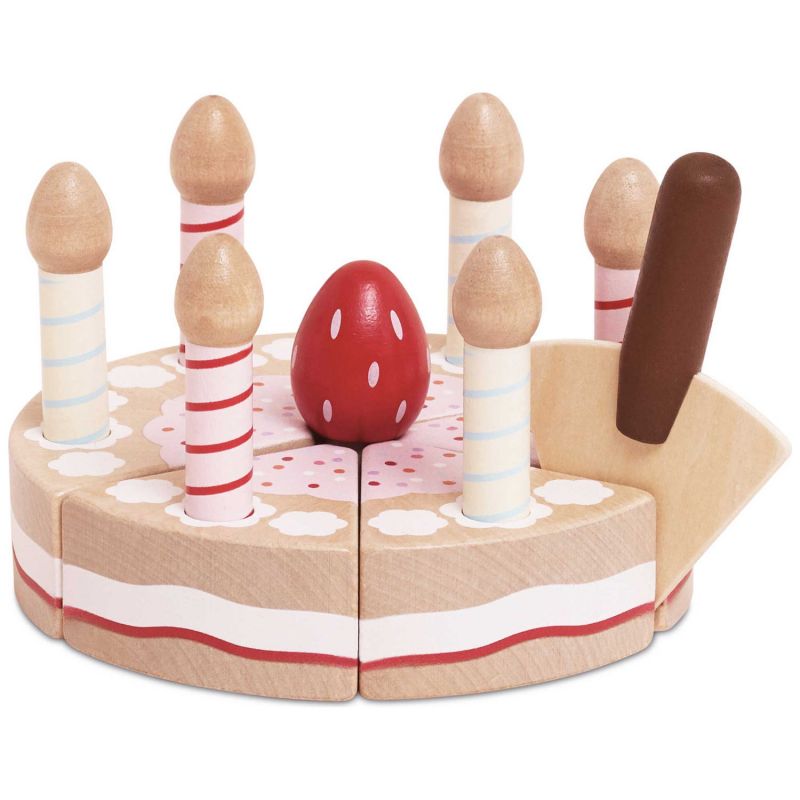 Gâteau d'anniversaire à la vanille en bois FSC Le Toy Van Produit 1