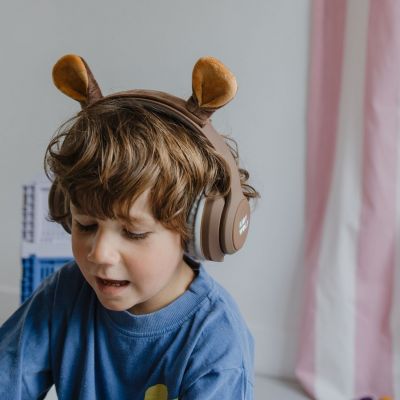 Casque Audio Bluetooth KIDYEARS Ours oreilles aimantées